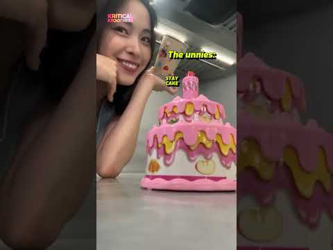 ITZY unnies turning cake vs. Yuna #cake #itzy #itzyyuna #yuna