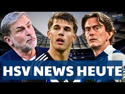 HSV NEWS! Vuskovic will bleiben und Boss Kuntz hat ihm einen Fünfjahresvertrag versprochen