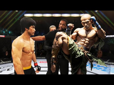 UFC 4 | Bruce Lee vs. Sniper Shaolin (EA Sports UFC 4)