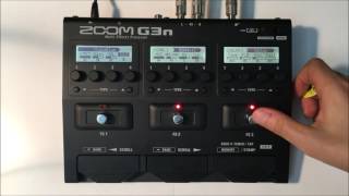 Video thumbnail for Zoom G3n Multi-Effects Processor by sunnydayspops