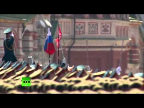 Parata della Vittoria, Mosca 9 maggio 2015 - Cerimonia della bandiera della vittoria