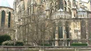 preview picture of video 'FRANCE REIMS WALK／ランス 20 ノートルダム大聖堂 Cathedrale Notre-Dame'