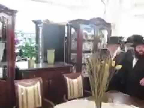 Belzer rebbe furniture shopping