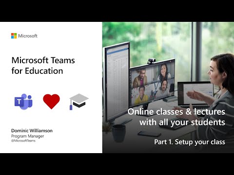 Set up Microsoft Teams for Education online classes and lectures ...