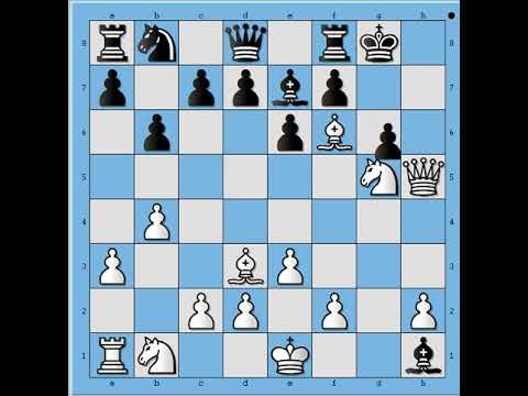 Vešto izveden napad na rokadni položaj Kralja ☆ CHERNYSHOV vs LESIAK # 1973