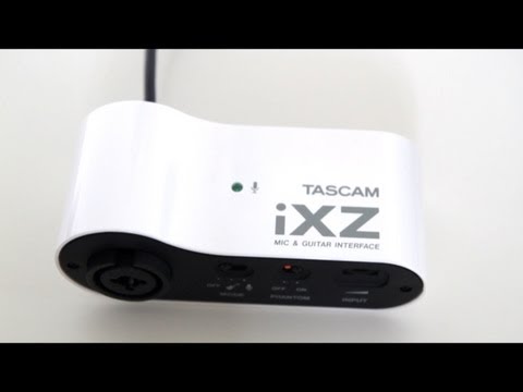 Демонстрация аудиоинтерфейса Tascam iXZ