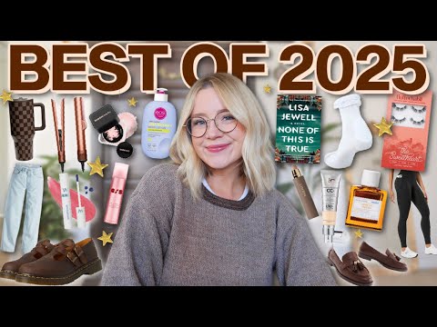 2025 FAVORITES 🌟 my top viral products, clothing, beauty & more!