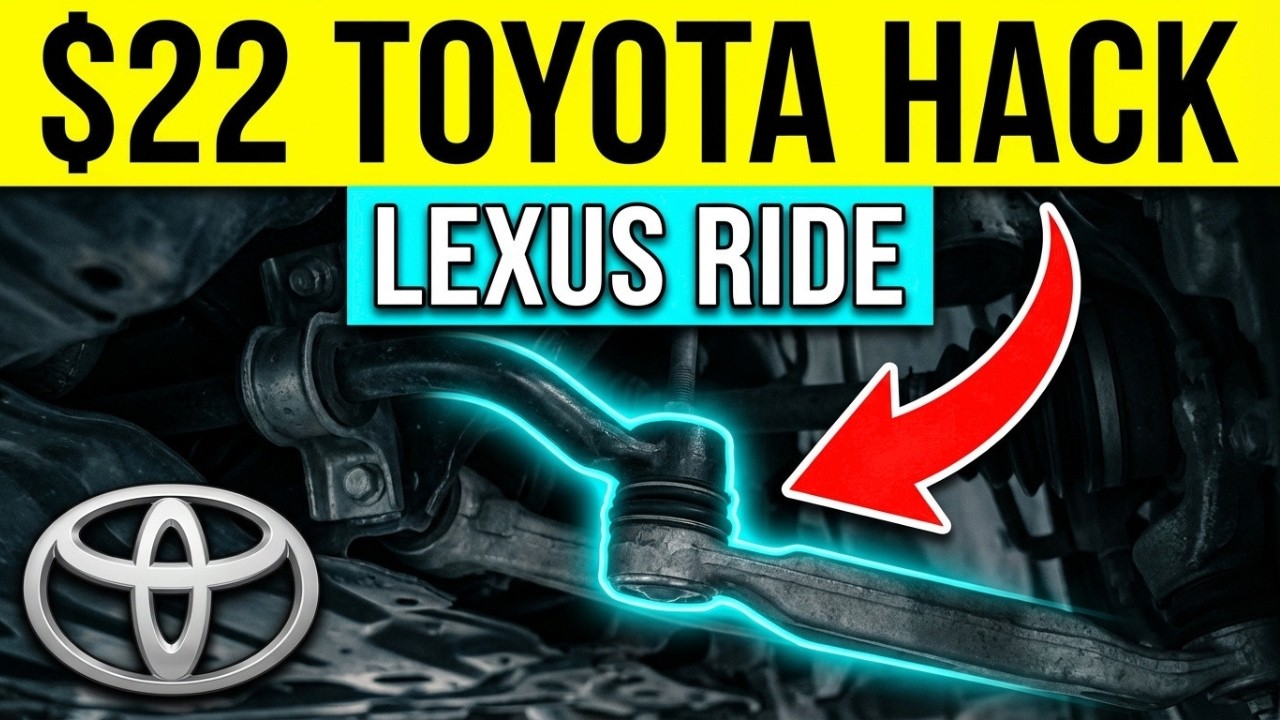 INSANE $22 Toyota Suspension Upgrade That Rides Like a LEXUS (ROAD TESTED)