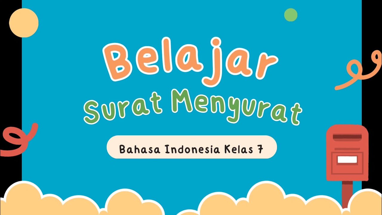 Power Point PPT Bahasa Indonesia Materi Surat Menyurat Kelas VII