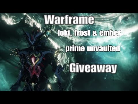 Warframe - PS4 PRIME UNVAULT GIVEAWAY (closed)