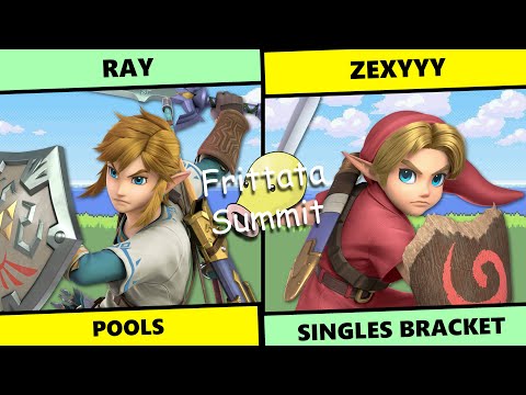 Frittata Summit: Pools - Ray (Link) Vs Zexyyy (Young Link) SSBU Singles