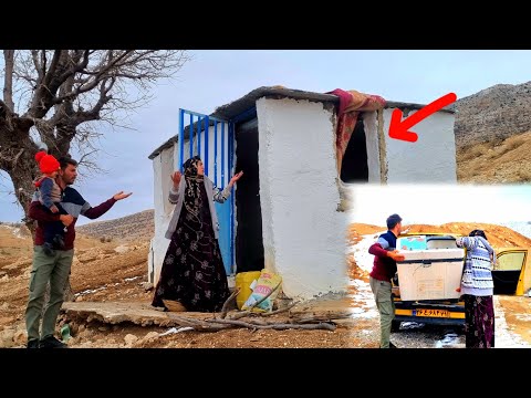 From a quiet night to a hard day😱🌨️