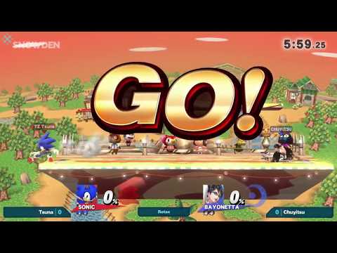 Tsuna (Sonic) vs. Chuyitsu (Bayonetta, Cloud) - Winners - 6/10/18