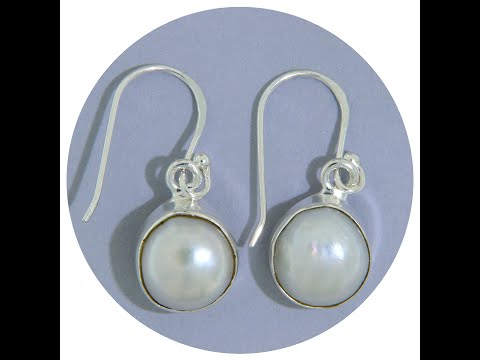 Cercei Argint 925 Perle de Cultura Naturale - Fini si Eleganti
