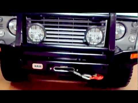 LAND ROVER DEFENDER AUSTRALIAN ARB BULL BAR AND WINCH BUMPER