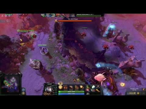 Dota 2 Dark Moon Invoker 1 shot