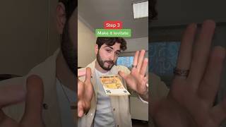 Lerne EASY Zaubertrick 🤑  #shorts #magic #magictricks