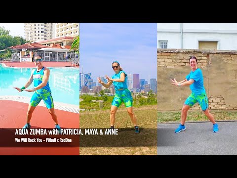 Aqua Zumba® | We Will Rock You - Pitbull x RedOne | International Collab | Choreography