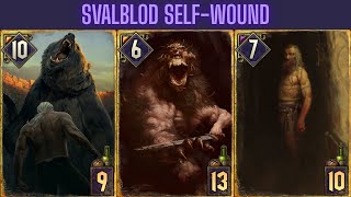 Gwent | Svalblod Self-Wound | SK Ritual Deck