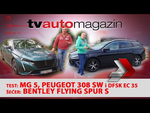 TV Automagazin S12 07 - Test: MG 5 i Peugeot 308 SW! Šećer: Bentley Flying Spur S!