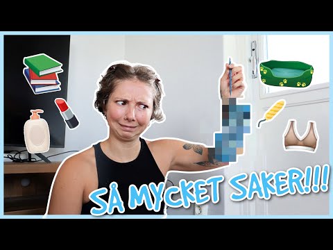 Rensar ut 100 saker ur mitt hem