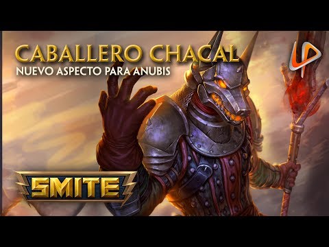 Revelación en español aspecto Caballero Chacal de Anubis - SMITE