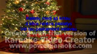 Download lagu Gytis Paskevicius - Dar Vienos Kaledos | Karaoke nauji žodžiai mp3