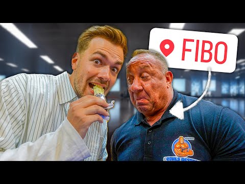 Wie gut schmecken FITNESS PRODUKTE?! 🤔💪🏻 (auf der FIBO)