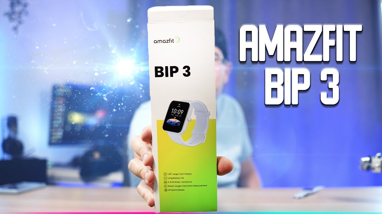 Умные часы Amazfit Bip 3, синий