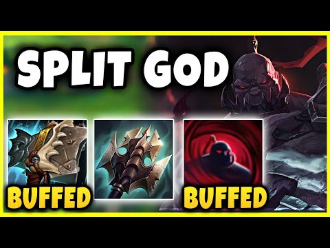 SION BUFFS MAKE HIM A SPLIT PUSH MONSTER. THIS IS CRAZY. - League of Legends