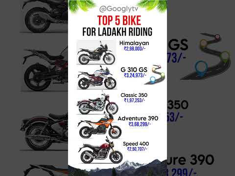 Top 5 Bike for Leh Ladakh Ride #rider #ladakh #classic350