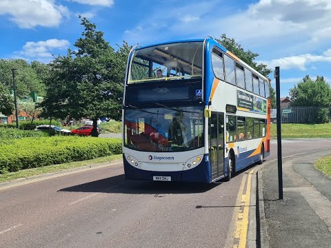 Stagecoach North East Enviro 400 Hybrid 12069 Route 18