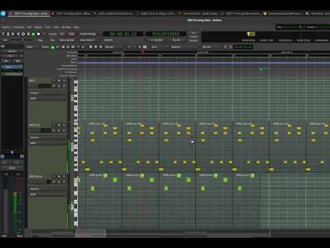 First song branch, the idea - Github for music recording remotely