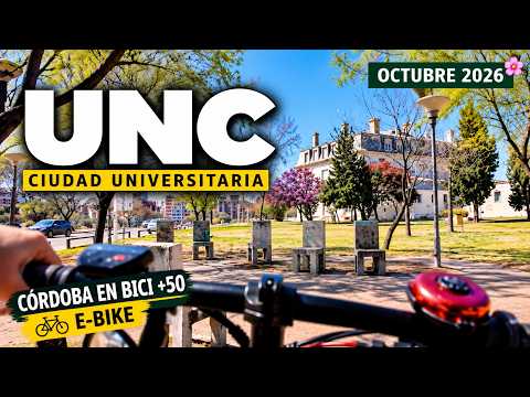 Córdoba en Bici +50 U N C  detallados pabellones facultades y calles