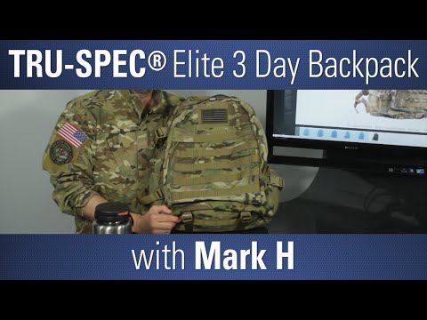 TRU-SPEC® Elite 3 Day Backpack - OpticsPlanet.com Product in Focus