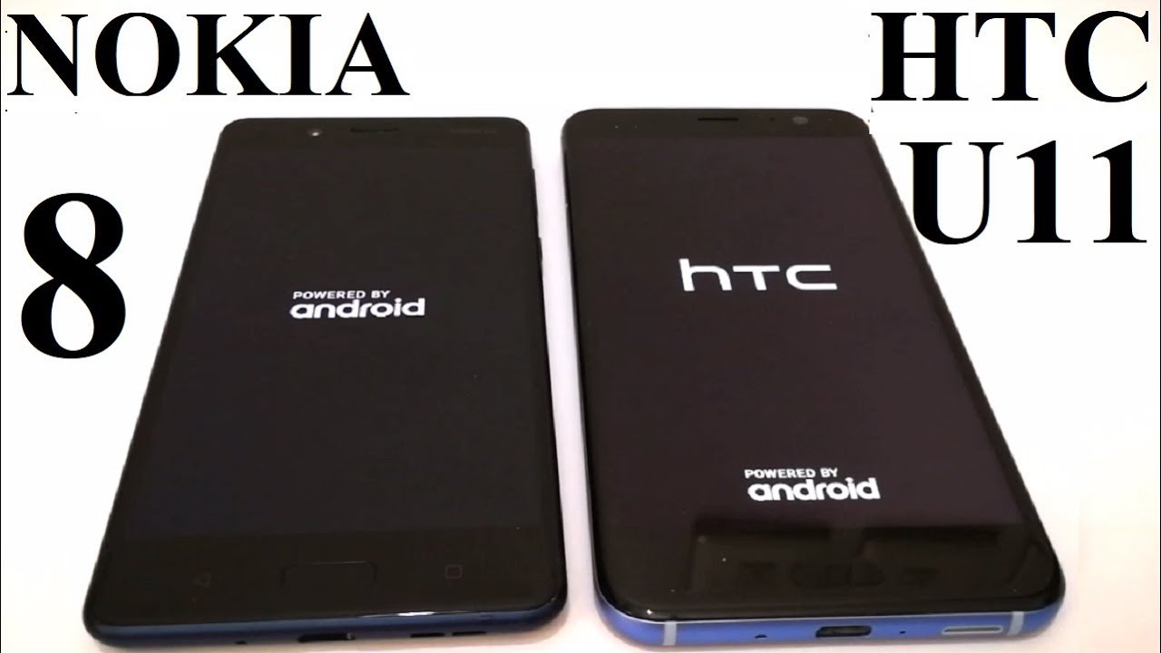 Nokia 8 vs HTC U11 - SPEED TEST