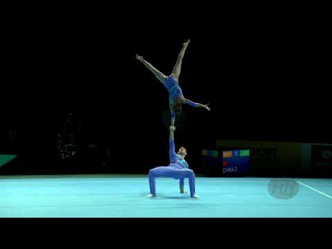 Belarus 2 (BLR) - 2018 Acrobatic Worlds, Antwerpen (BEL) - Combined  Mixed Pair