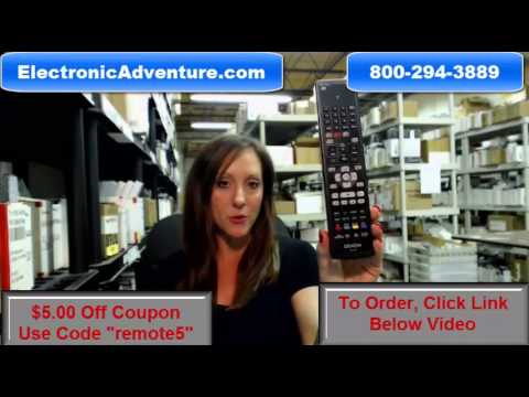 Original Denon RC-1161 3D Blu Ray DVD Remote Control(30701009600AS)Coupon $5 Off