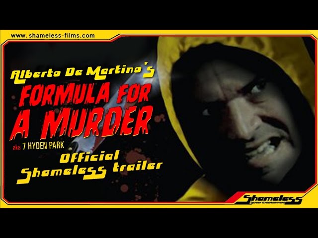 David Warbeck in Formula For A Murder (1985): Official Trailer - SHAM041