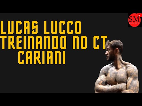 LUCAS LUCCO TREINANDO NO CT DO RENATO CARIANI  E BATE PAPO