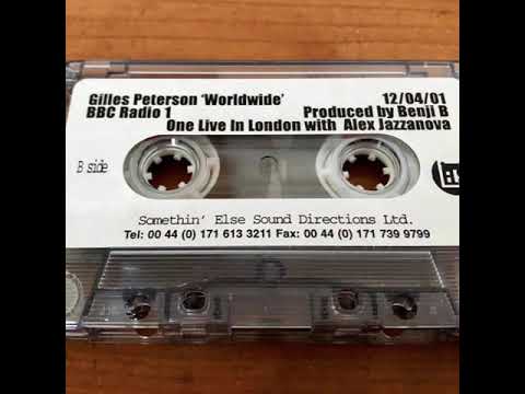 Gilles Peterson & Alex Barck (Jazzanova) / One Live In London / 11.04.2001
