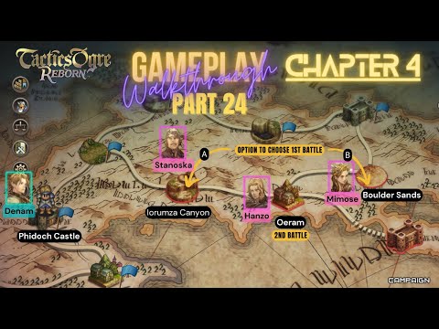 Tactics Ogre Reborn Chapter 4 Iorumza Canyon, Boulder Sands and Oeram Walkthrough Part 24