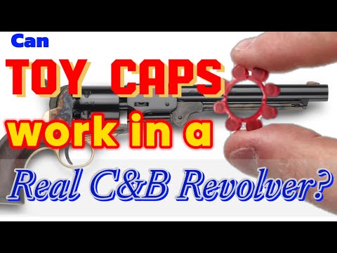 Will Toy Caps work in a real Cap & Ball revolver?