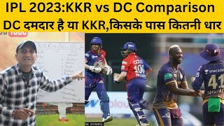 IPL 2023: KKR Playing 11 vs DC Playing 11 Comparison| किस टीम के पास हैं मैच विनर खिलाड़ी। Tyagi