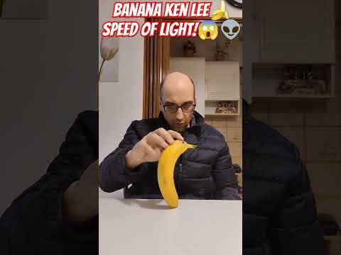 BANANA🍌 KEN LEE SPEED OF LIGHT!😱👽🍌🔥⚡🌍🥷