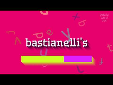 How to say "bastianelli's"! (High Quality Voices)