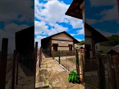 estação ferroviária de ANTÔNIO CARLOS-MG #bitolinha #rffsa #efom  #estaçãoferroviaria #minasgerais