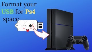 FORMAT USB FOR PS4 space