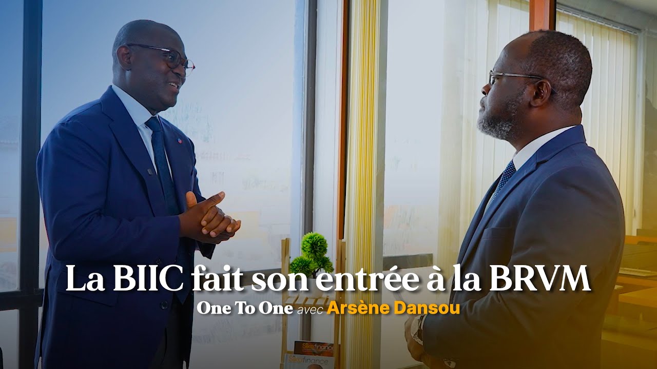 One to One avec Arsène Dansou : La BIIC fait son entrée à la BRVM