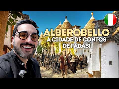 CIDADE MAIS LINDA da ITÁLIA - O que fazer, onde comer, e como é dormir em um trulli em ALBEROBELLO! 